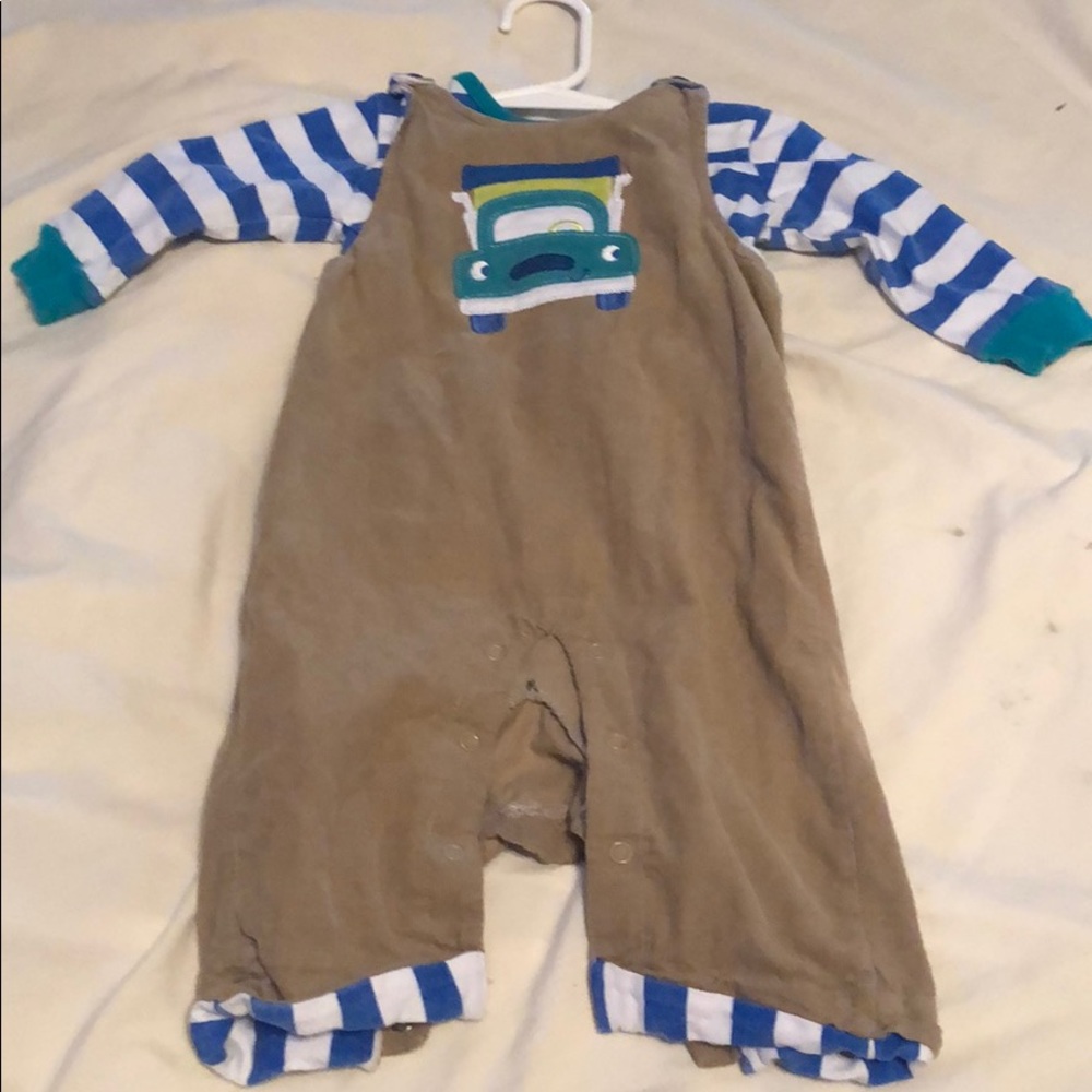 Boys smock truck